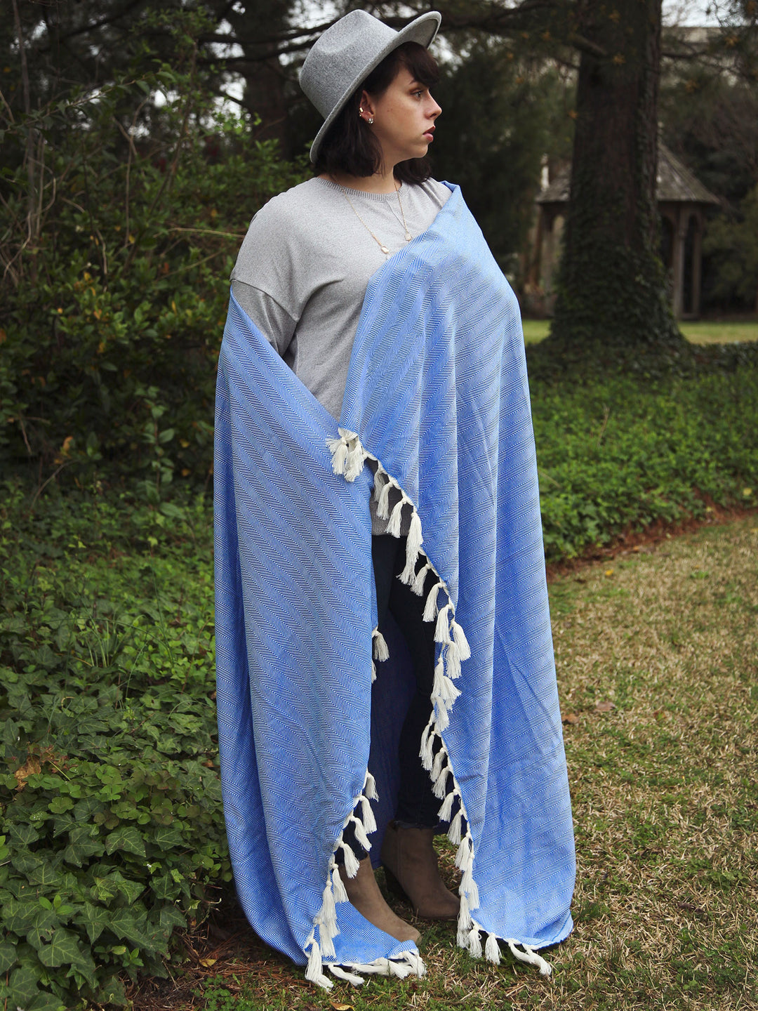 Customized Blanket for Her with Personalized Patch