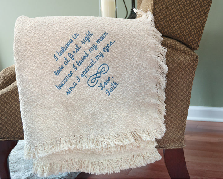 Gift For Mom - Personalized Blanket